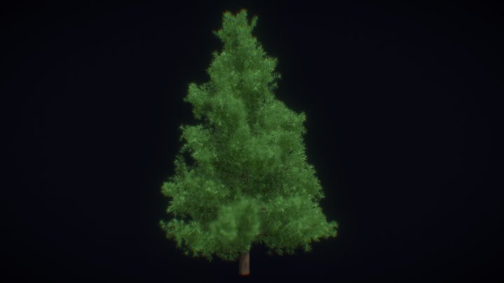 Xmas Tree realistic - Christmas tree realistic 3D Model