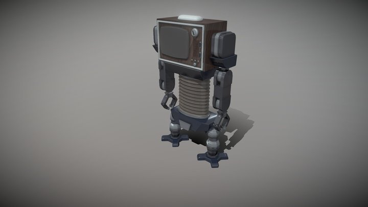 Robo TV 3D Model