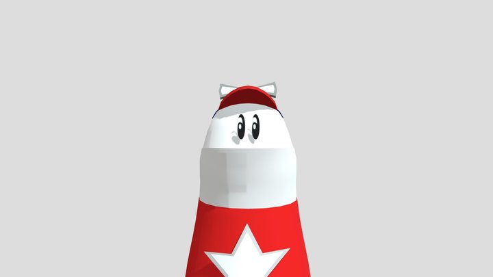 Homestar Runner 3D Model