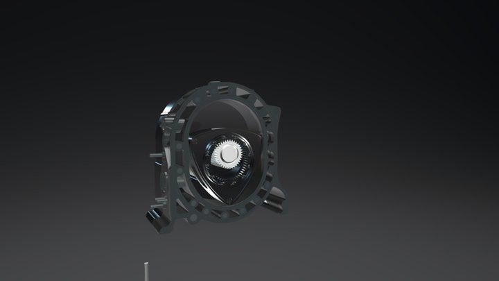 MAZDA 13B REW FD3S 3D Model