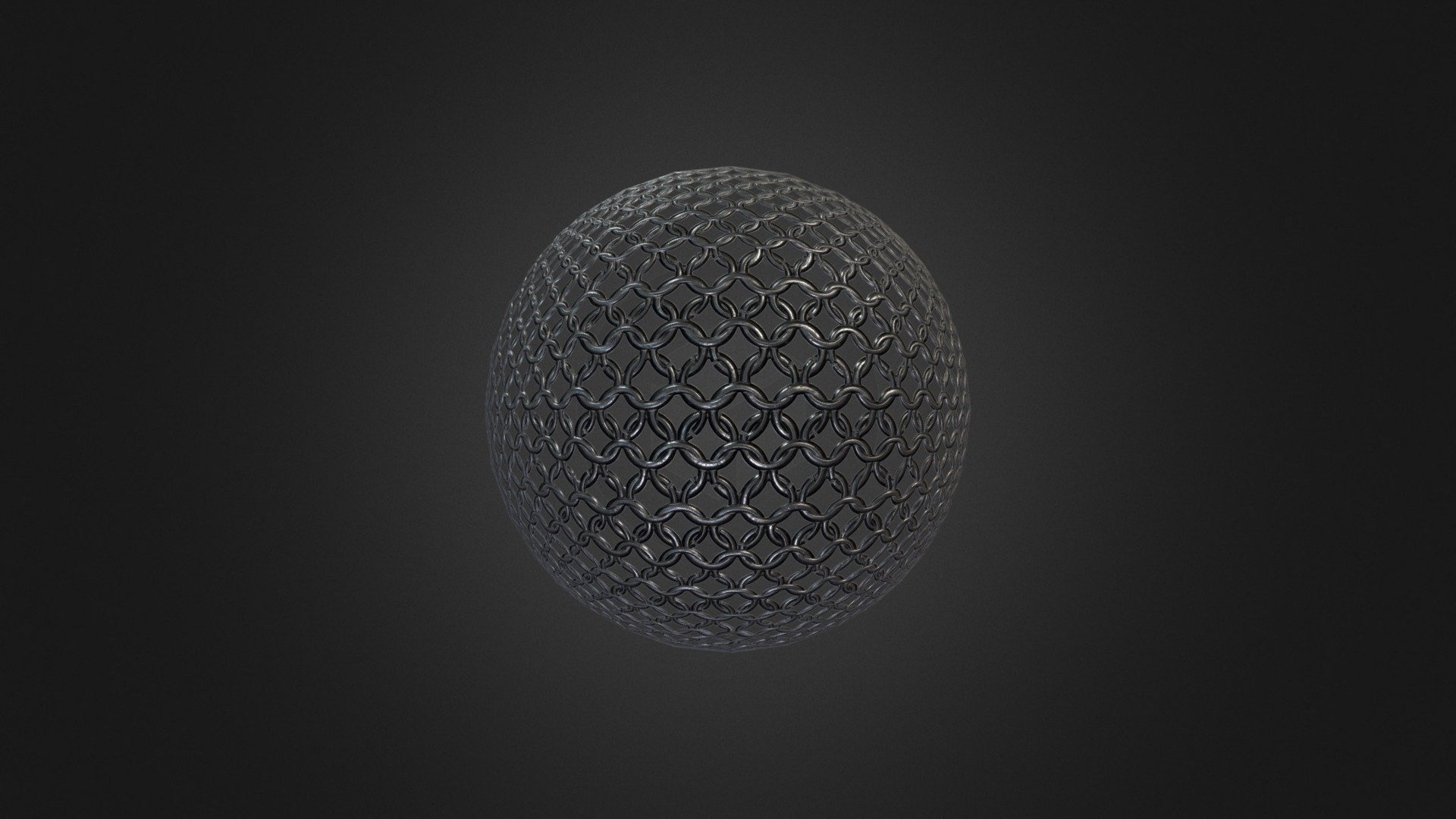 Procedural Chainmail - 3D model by Ben Milette (@benmilette) [041367d ...