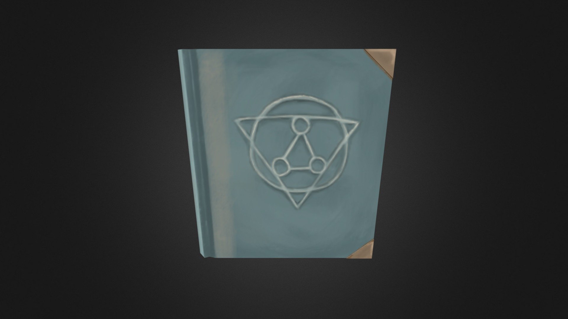 Low-poly book