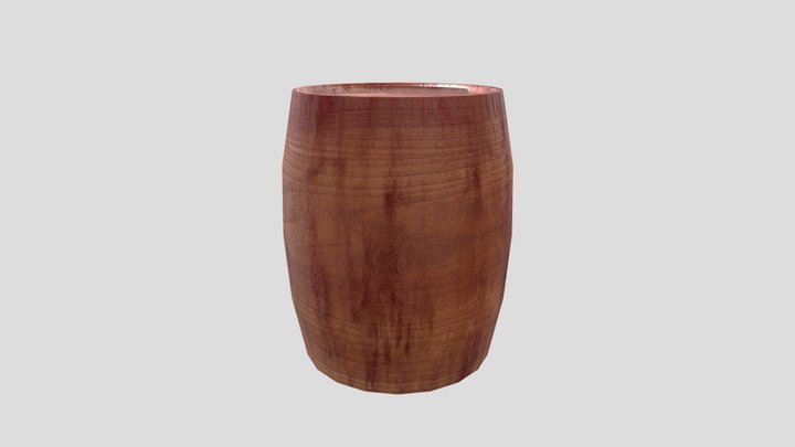 BloodyBarrel1 3D Model