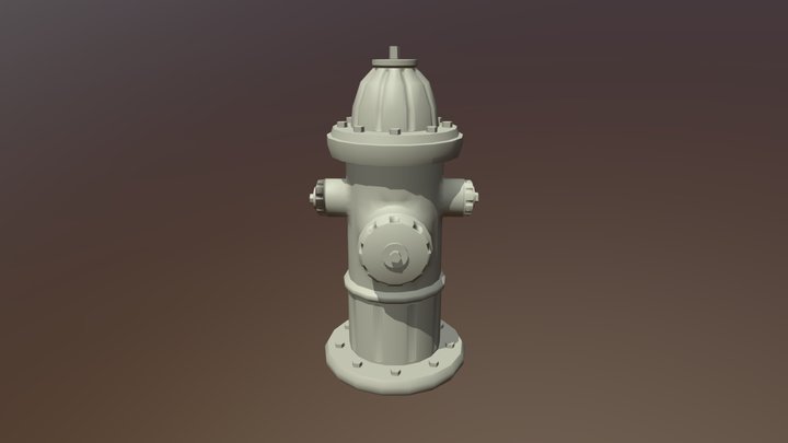 Hydrant 3D Model