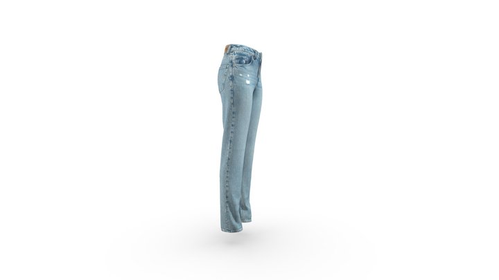 Aqua Jeans 3D Model