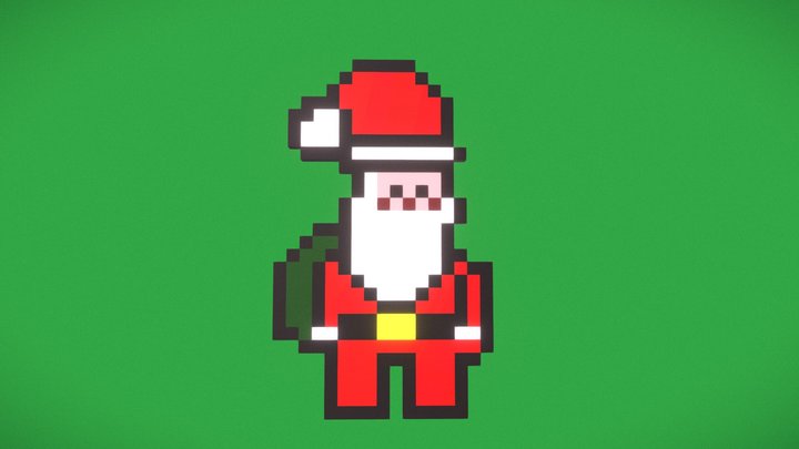 Father Christmas 3D Model
