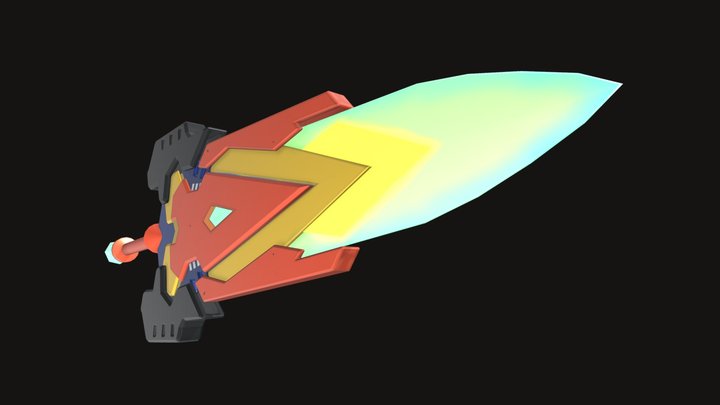 Takanashi Kiara's Sword 3D Model