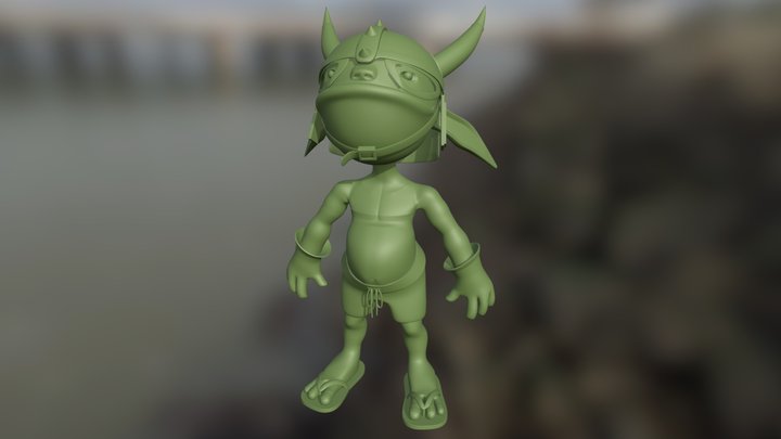Beach Goblin – Free 3D Model STL