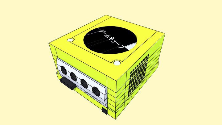 Low Poly GameCube (Free)