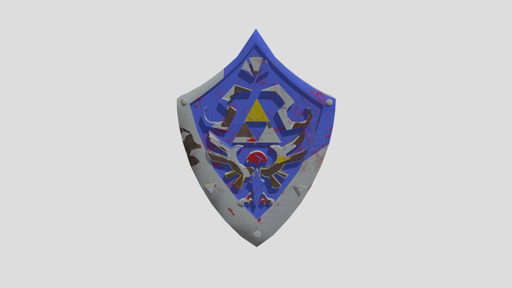 HylianShieldFolder 3D Model
