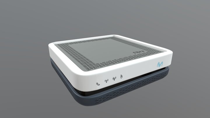 Router Movistar Smart Wifi 3D Model