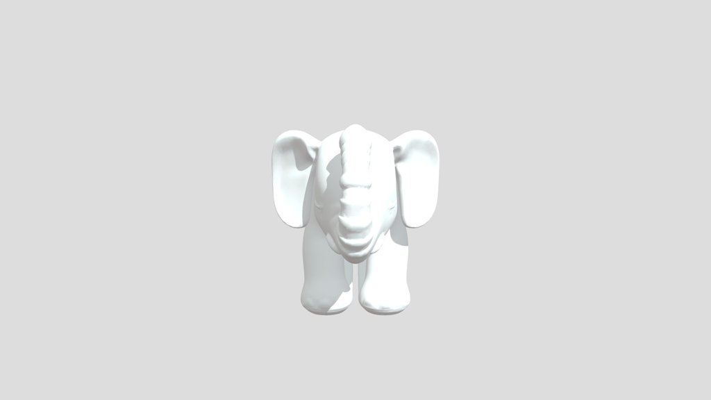 Sleeping Baby Elephant Phone Holder