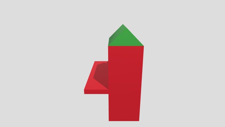 casa non finita 3D Model