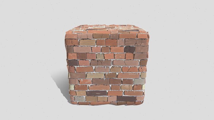 Material Preview (rounded cube) 3D Model