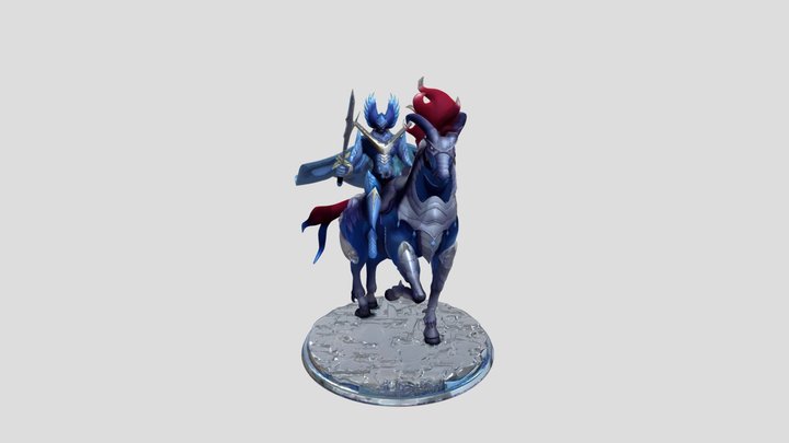 Armored Warrior 3D Model