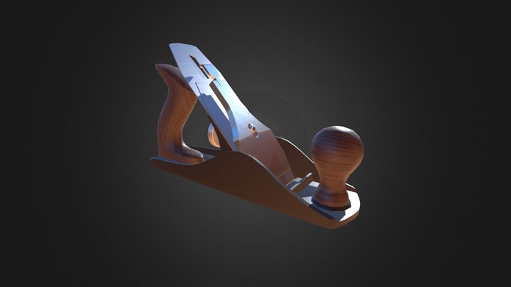 Stanley plane 3D Model