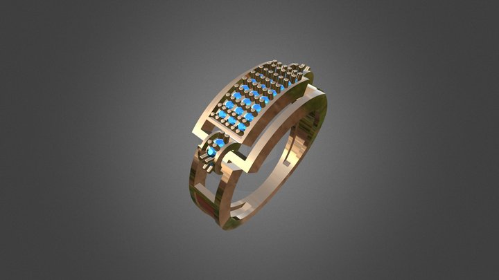 Men's Ring 3D Model
