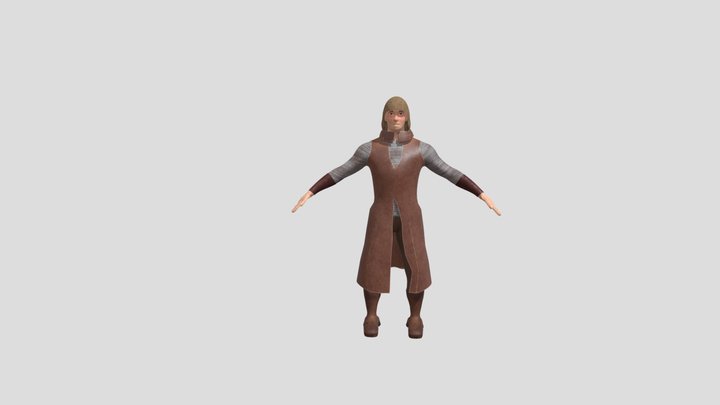 Shadowborne Warrior 3D Model