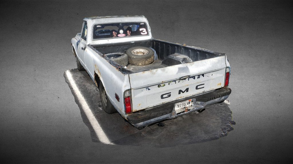 Old GMC truck