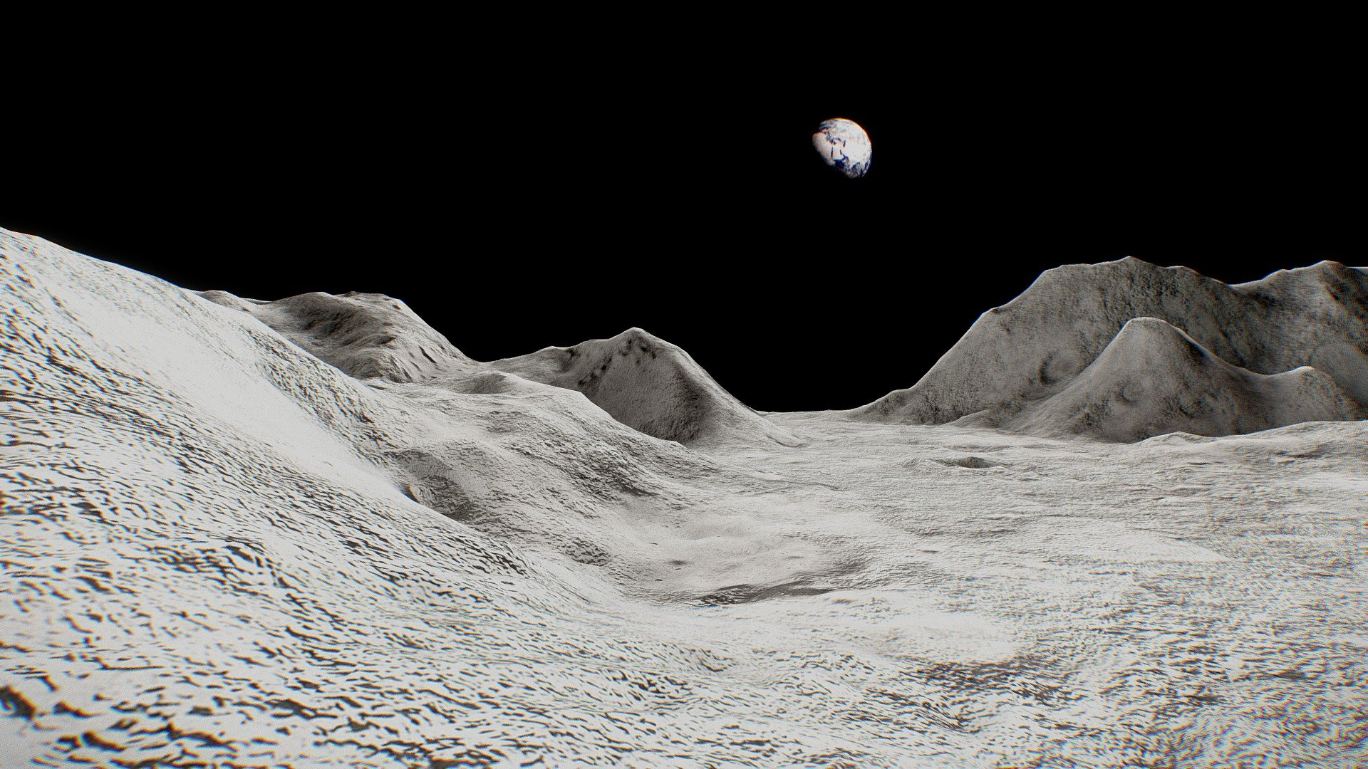 Metaverse Moon - VR AR Ready - Buy Royalty Free 3D model by Marco ...