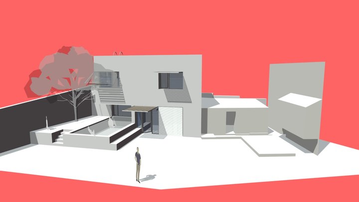 Villa Hubert 3D Model