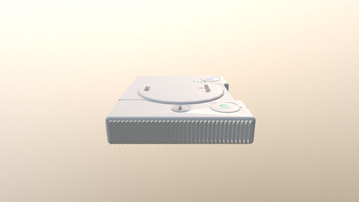 PlayStation 3D Model