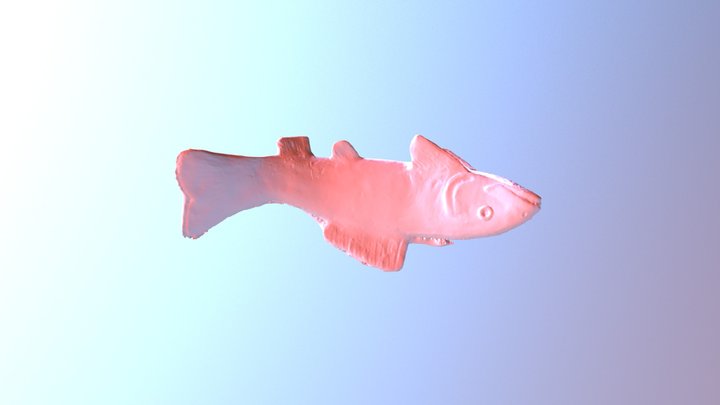 Ceramic Fish 3D Model