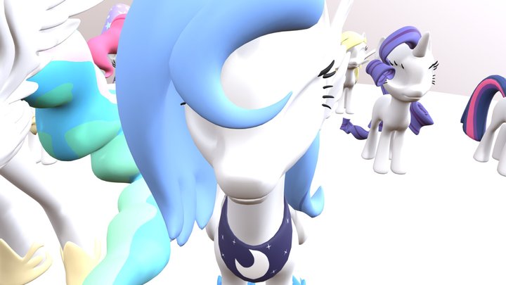 Ponies to love 3D Model