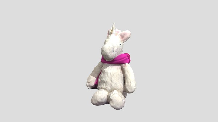 Unicorn Toy 3D Model