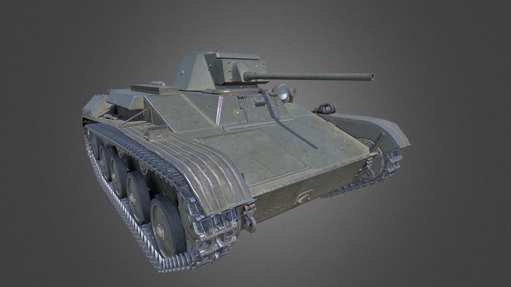 tank_T_60 3D Model