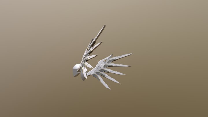 Mercy Wings 3D Model