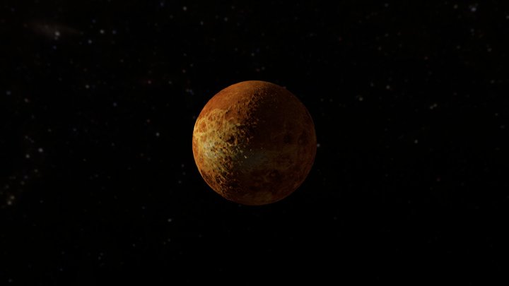 planet venus 3D Model
