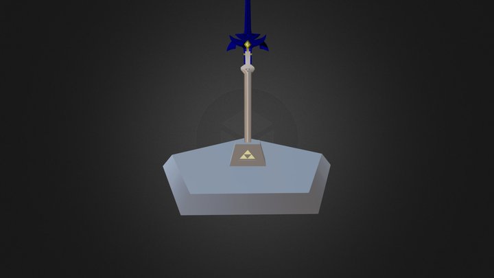 Master Sword 3D Model