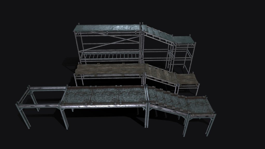 Industrial Set - Scaffolding