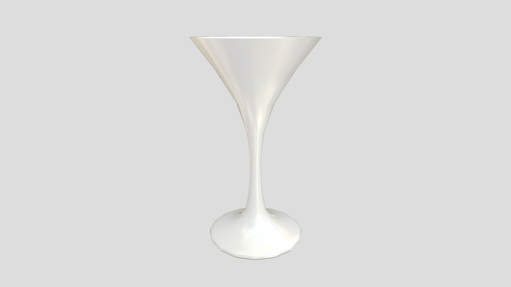 Cocktail glass 3D Model