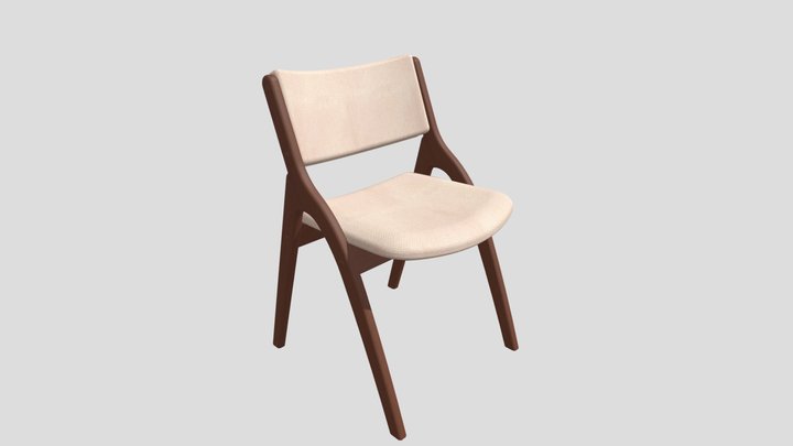 Stul_cardiff_fabric_beige_nut – Free 3D Model STL