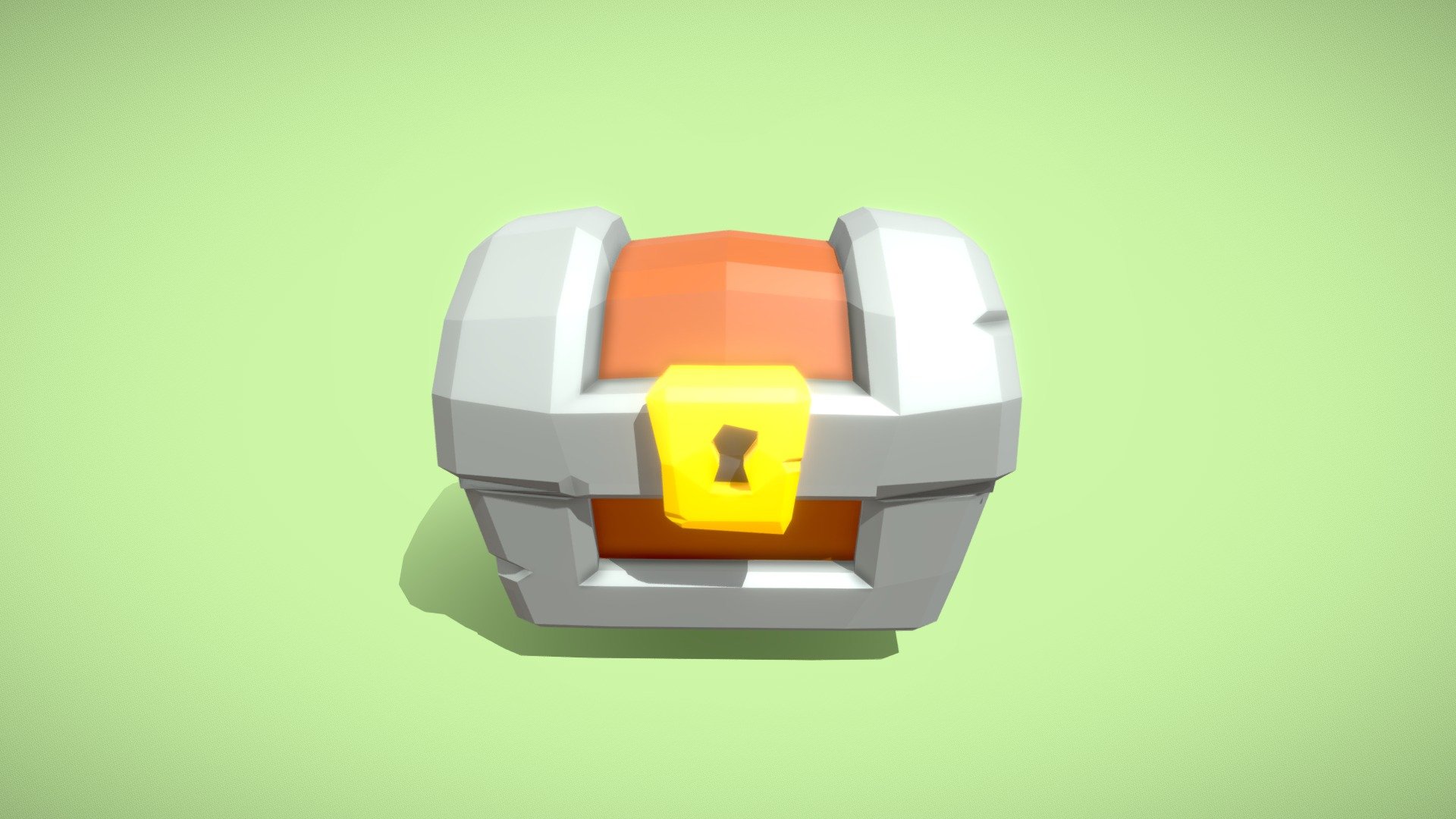 lowpoly treasure box - Download Free 3D model by Sami_Waiba (@samiwaiba ...
