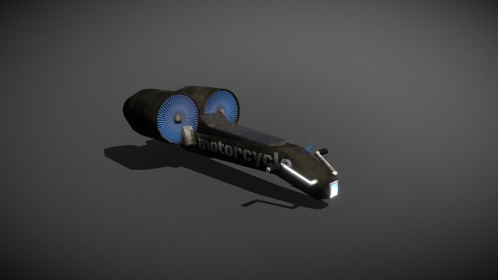 Soace_motorcycle 3D Model