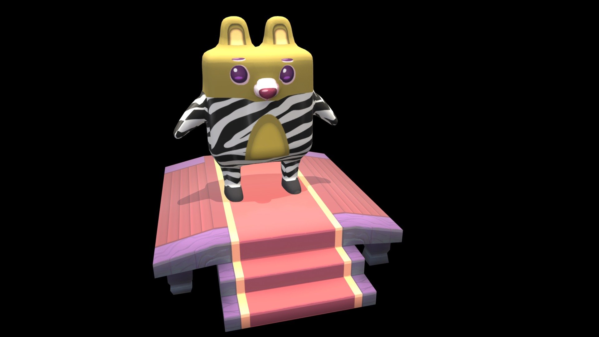 Cartoon Zebra