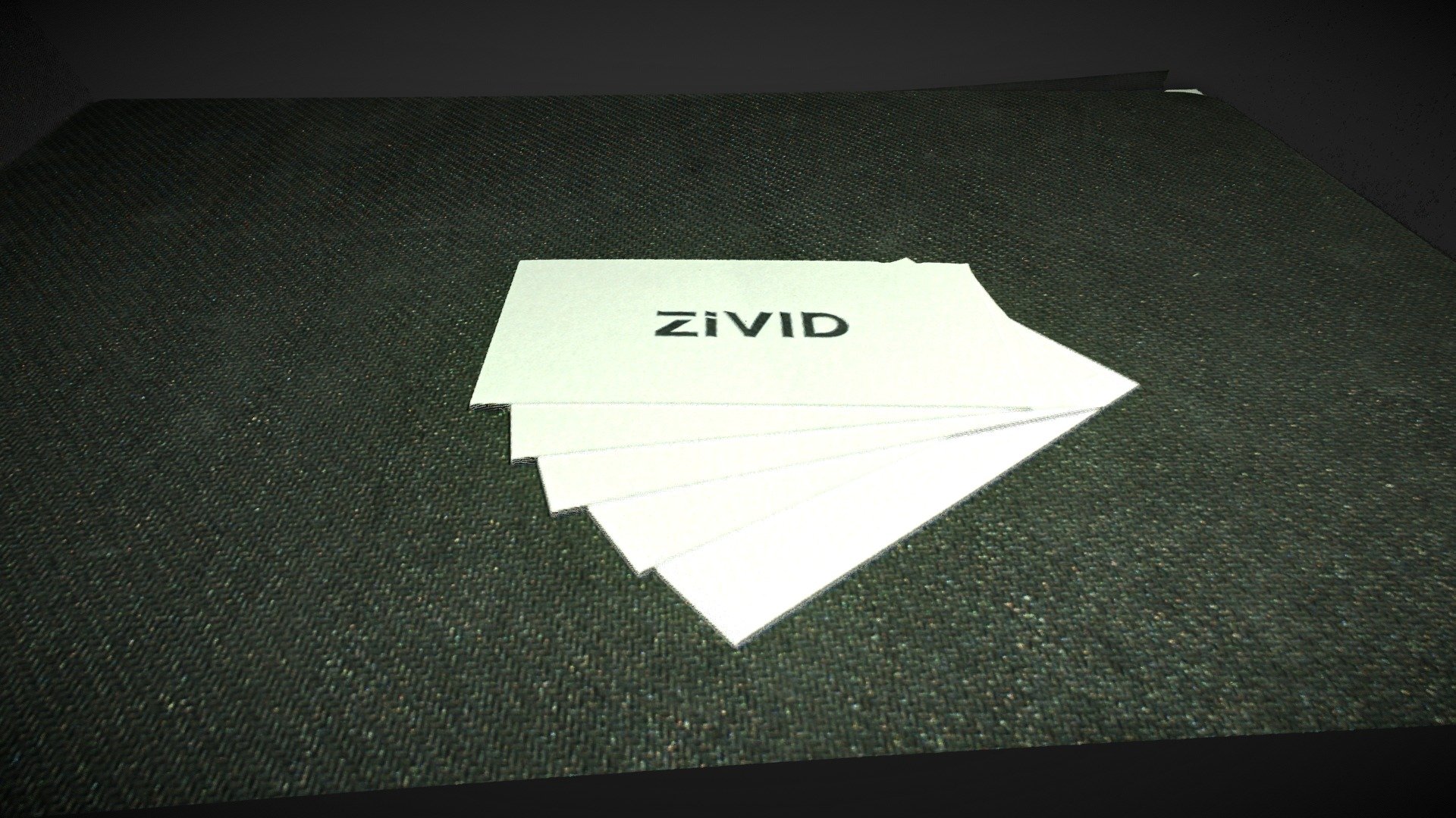 Zivid business cards
