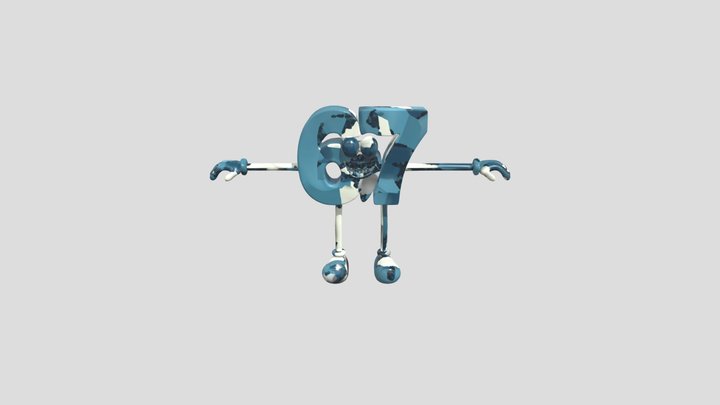 Order-number-67 3D Model