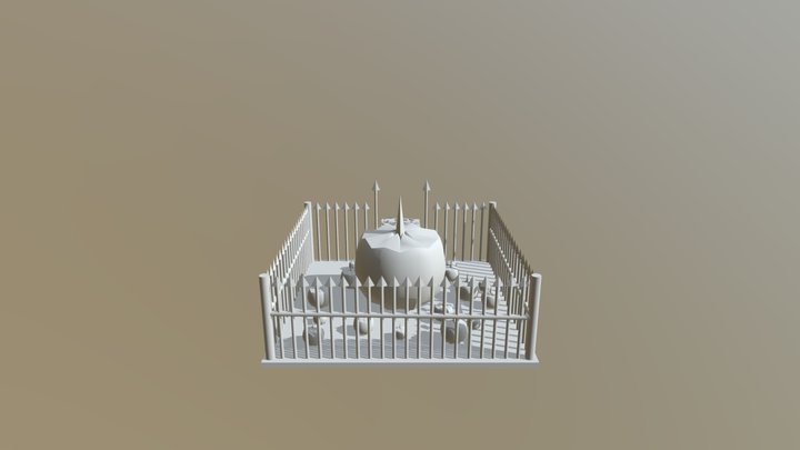 Spooky Scene 3D Model