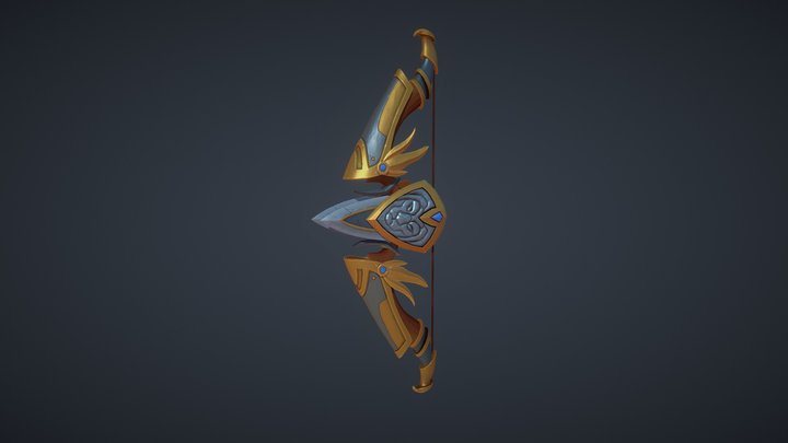 Alliance Bow 3D Model
