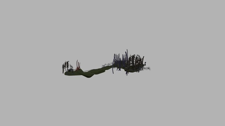 Travis_Act1Scene1_Approaching Cabin 3D Model