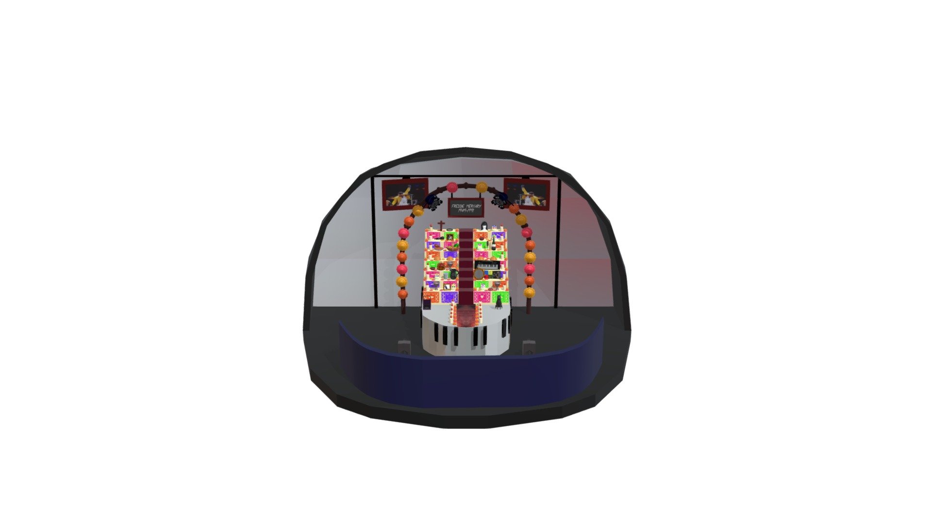 Altar de prueba — Sketchfab embed 3D viewer