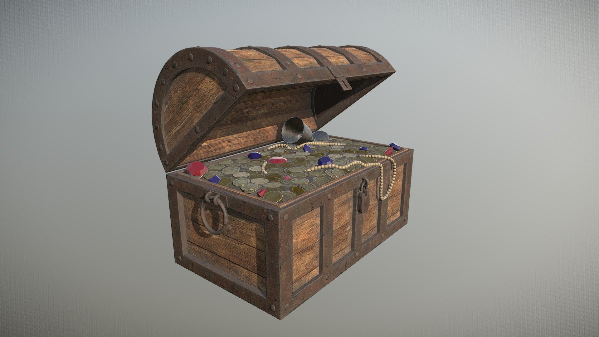 Pirates treasure chest - Buy Royalty Free 3D model by Ringtail Studios ...
