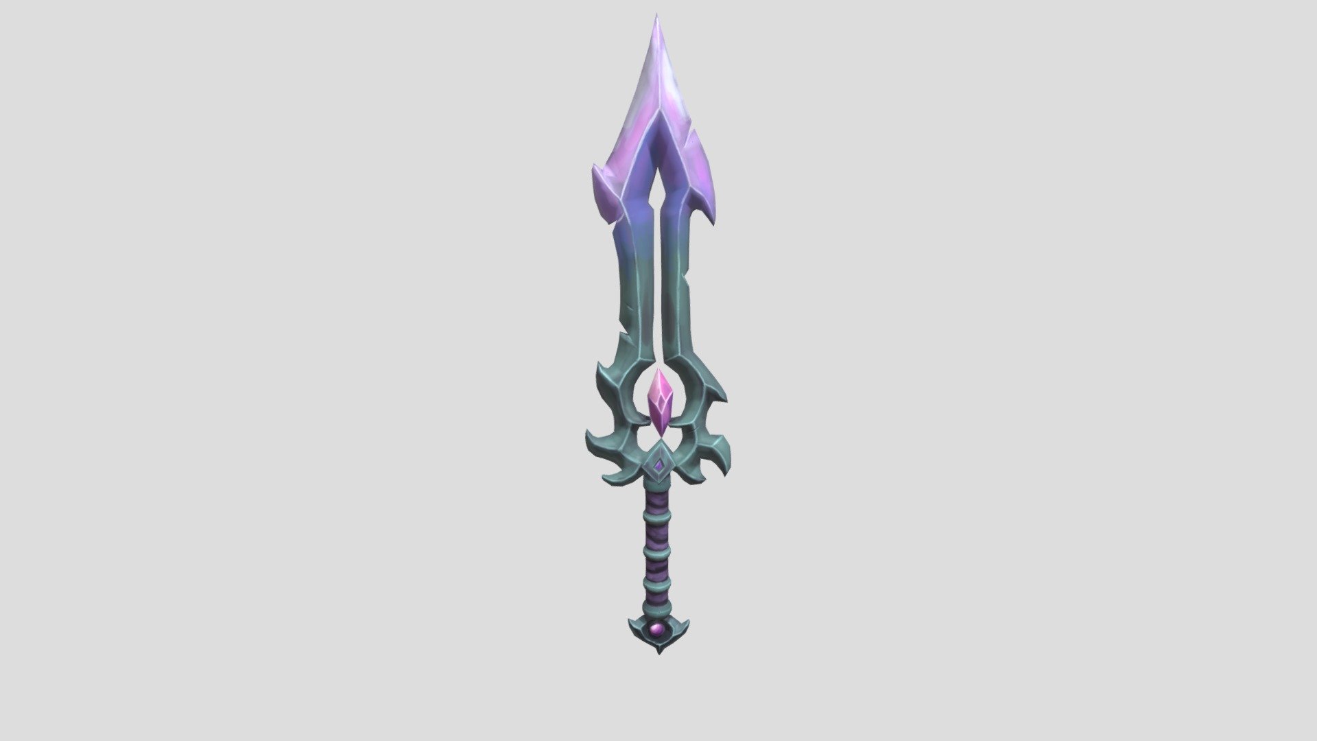 Crystal Core Sword - 3D model by ashath0 [0428ac6] - Sketchfab