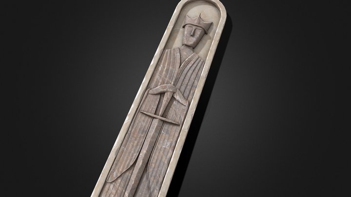 Medieval Stone relief (LOTR) 3D Model