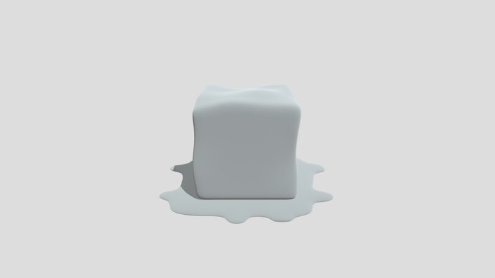 Cubo de hielo 3D Model