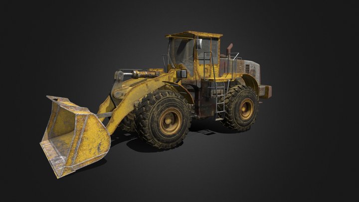 Front Loader - Substance Painter 3D Model